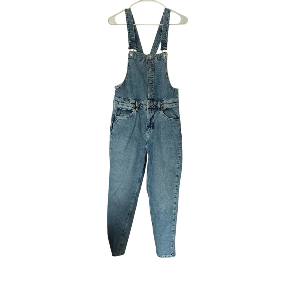 We The Free Blue Denim Jeans Overalls